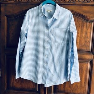 Orvis 2 Way Stripe Blouse